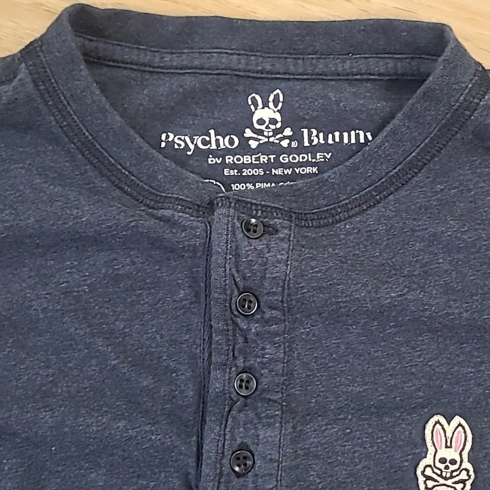 Psycho Bunny Dark Blue Kids T Shirt Size Xl 18/20